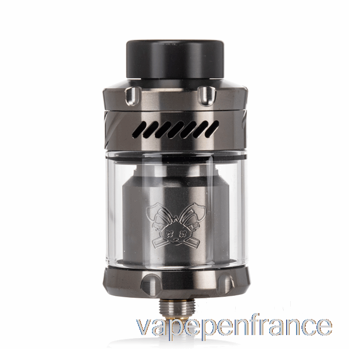 Hellvape Lapin Mort V3 25mm Rta Stylo Vape Gunmetal